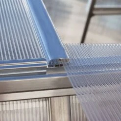 6'x8' Palram Canopia Mythos Walk In Silver Polycarbonate Greenhouse (1.8x2.4m) -Lifetina Shop 701549 05