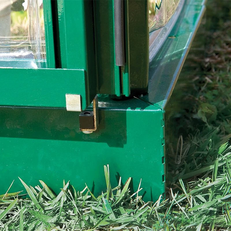 6'x6' Palram Canopia Harmony Small Green Polycarbonate Greenhouse (1.8x1.8m) 6 6'x6' Palram Canopia Harmony Small Green Polycarbonate Greenhouse (1.8x1.8m) - Image 6