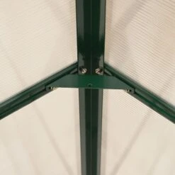 8' X 8' Palram Canopia Balance Green Greenhouse (2.47m X 2.44m) -Lifetina Shop 701924 balance 8x8 green greenhouse close up4 min 1