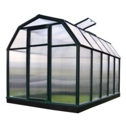 6'x10' Palram Canopia Rion EcoGrow Walk In Green Polycarbonate Greenhouse (1.8x3m) -Lifetina Shop 702468 03