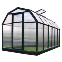 6'x12' Palram Canopia Rion EcoGrow Large Green Polycarbonate Greenhouse (1.8x3.6m) -Lifetina Shop 702471 03