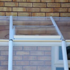 6'x8' Palram Canopia Rion White Lean To Greenhouse (1.8x2.4m) -Lifetina Shop 702483 04