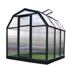 6'x6' Palram Canopia Rion EcoGrow Small Green Polycarbonate Greenhouse (1.8x1.8m) 14 6'x6' Palram Canopia Rion EcoGrow Small Green Polycarbonate Greenhouse (1.8x1.8m) -Lifetina Shop 702521 03