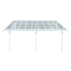 10x18 Palram Canopia Sierra White Patio Cover -Lifetina Shop 703123 palram sierra patio cover roof white 3x5 46 cutout