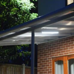 10x18 Palram Canopia Sierra White Patio Cover -Lifetina Shop 703123 palram sierra patio cover roof white 3x5 46 lighting1
