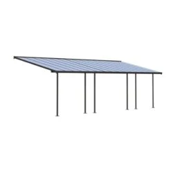 10x30 Palram Canopia Sierra Grey Patio Cover -Lifetina Shop 703190 palram sierra patio cover roof grey 3x9 15 cutout1