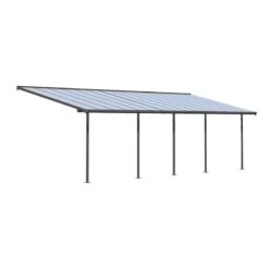 10x30 Palram Canopia Sierra Grey Patio Cover -Lifetina Shop 703190 palram sierra patio cover roof grey 3x9 15 cutout2