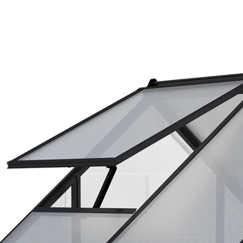 6' X 6' Palram Canopia Hybrid Grey Greenhouse (1.85m X 1.86m) 4 6' X 6' Palram Canopia Hybrid Grey Greenhouse (1.85m X 1.86m) - Image 4