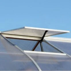 8'x12' Palram Canopia Bella Large Walk In Silver Aluminium Framed Greenhouse (2.4x3.6m) -Lifetina Shop 703730 06