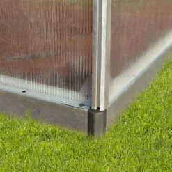 8'x20' Palram Canopia Bella Large Walk In Silver Aluminium Framed Greenhouse (2.4x6m) -Lifetina Shop 703732 03