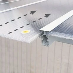 10x10 Palram Canopia Olympia White Patio Cover With Clear Panels -Lifetina Shop 704216 palram olympia patio cover roof white 3x3 05 sliding panels