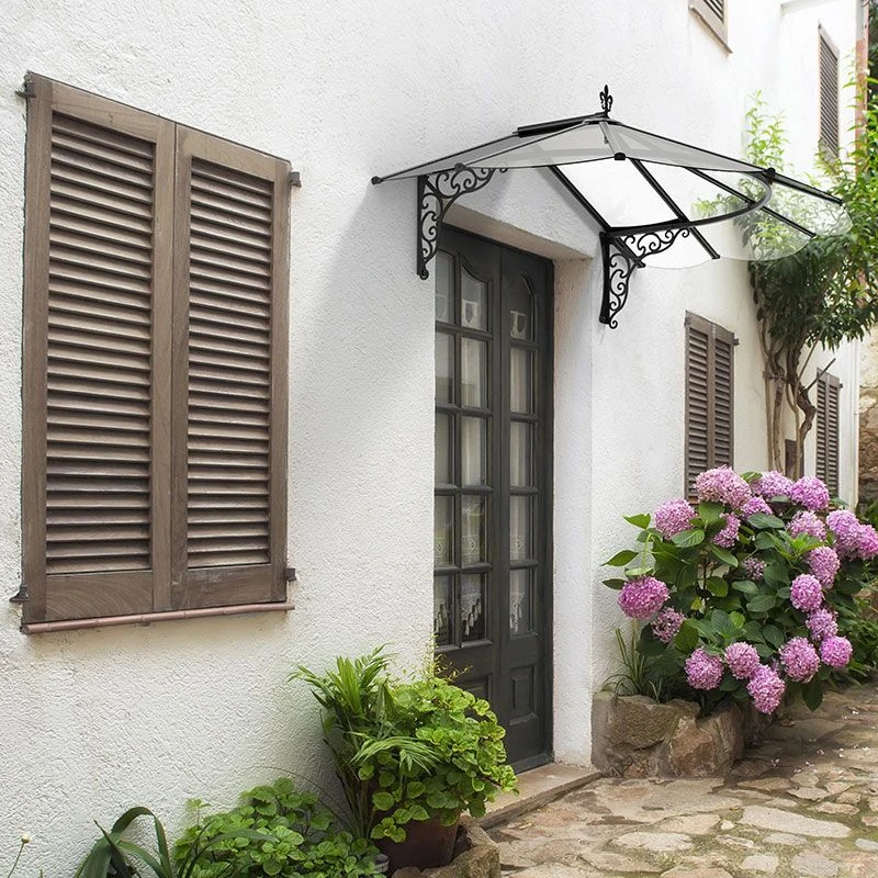 6' X 4' Palram Canopia Iris 1780 Black Door Canopy (1.75m X 1.25m) 2 6' X 4' Palram Canopia Iris 1780 Black Door Canopy (1.75m X 1.25m) - Image 2