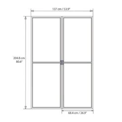 12x12 Palram Canopia Ledro 3600 Enclosed Grey Gazebo -Lifetina Shop 704745 palram ledro 3600 enclosed grey gazebo drawing3