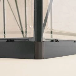 6' X 8' Palram Canopia Harmony Grey Greenhouse (1.85m X 2.47m) -Lifetina Shop 705098 harmony 6x8 grey close up1 min 1