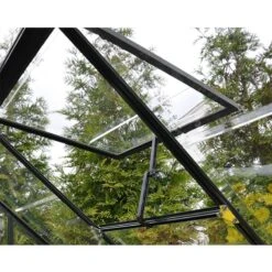 6' X 4' Palram Canopia Harmony Grey Greenhouse (1.85m X 1.26m) -Lifetina Shop 705163 harmony 6x4 grey close up4 min 1