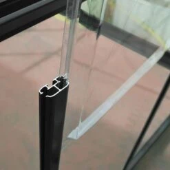 6' X 4' Palram Canopia Harmony Grey Greenhouse (1.85m X 1.26m) -Lifetina Shop 705163 harmony 6x4 grey close up5 min 1