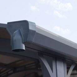 12' X 16' Palram Canopia Tucson 5000 Garden Gazebo (3.6m X 5m) -Lifetina Shop 705533 12x16 palram tucson 5000 garden gazebo close up2 min