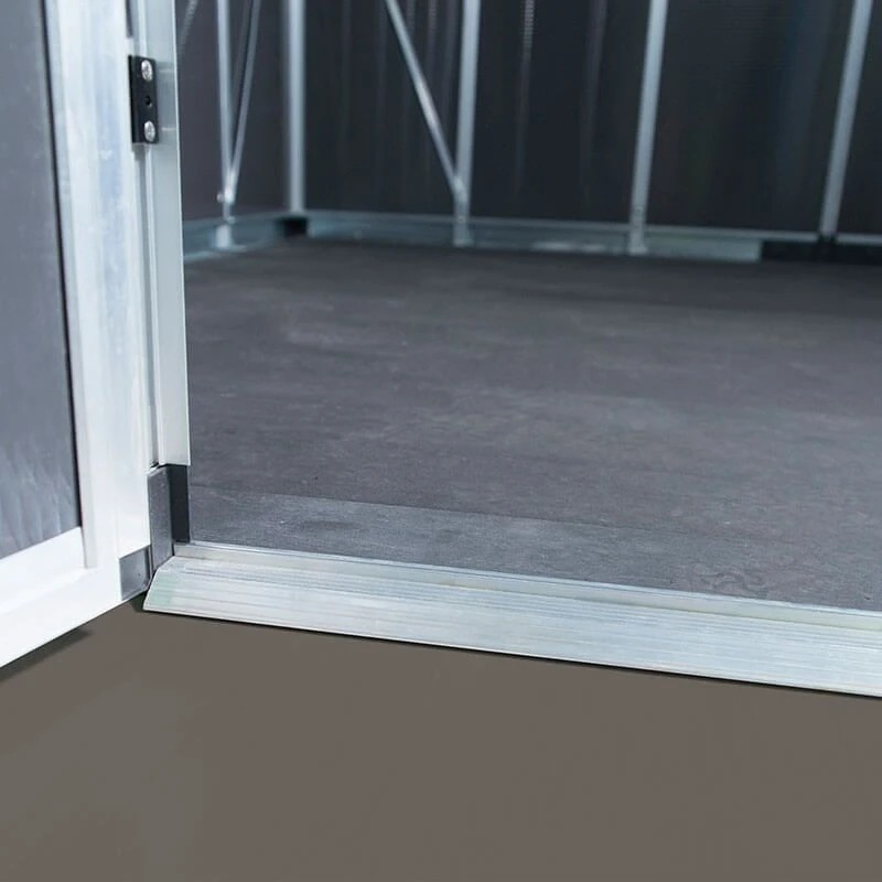 11' X 21.3' Palram Canopia Yukon Dark Grey Plastic Shed With WPC Floor (3.32m X 6.43m) 16 11' X 21.3' Palram Canopia Yukon Dark Grey Plastic Shed With WPC Floor (3.32m X 6.43m) - Image 16