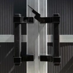 11' X 21.3' Palram Canopia Yukon Dark Grey Plastic Shed With WPC Floor (3.32m X 6.43m) 28 11' X 21.3' Palram Canopia Yukon Dark Grey Plastic Shed With WPC Floor (3.32m X 6.43m) -Lifetina Shop 705724 yukon 11x21 dark grey shed with floor close up6 min 1