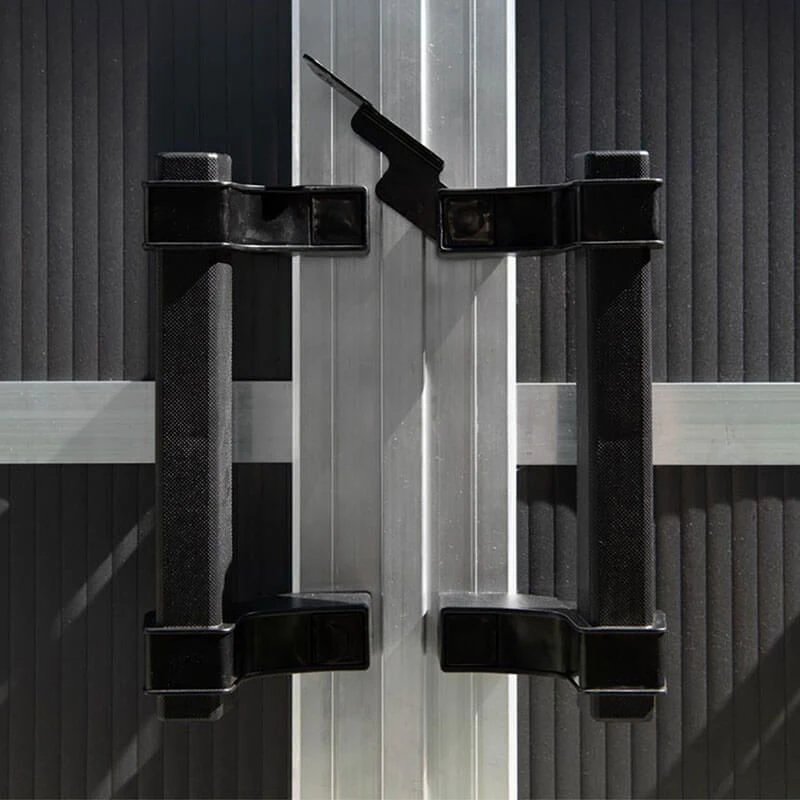 11' X 21.3' Palram Canopia Yukon Dark Grey Plastic Shed With WPC Floor (3.32m X 6.43m) 9 11' X 21.3' Palram Canopia Yukon Dark Grey Plastic Shed With WPC Floor (3.32m X 6.43m) - Image 9