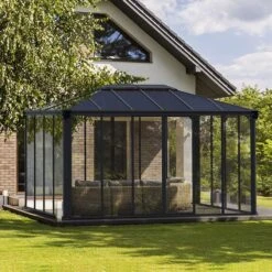 10' X 15' Palram Canopia Ledro 4300 Enclosed Gazebo (2.96m X 4.3m)