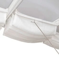3m X 5.46m Palram Canopia Patio Cover Roof Blinds - White -Lifetina Shop 705871 palram patio cover 3m roof blinds white close up4 min