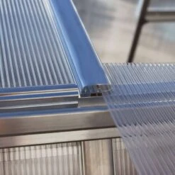 6' X 4' Palram Canopia Mythos Grey Greenhouse (1.85m X 1.26m) -Lifetina Shop 705897 mythos 6x4 grey greenhouse close up5 min 1