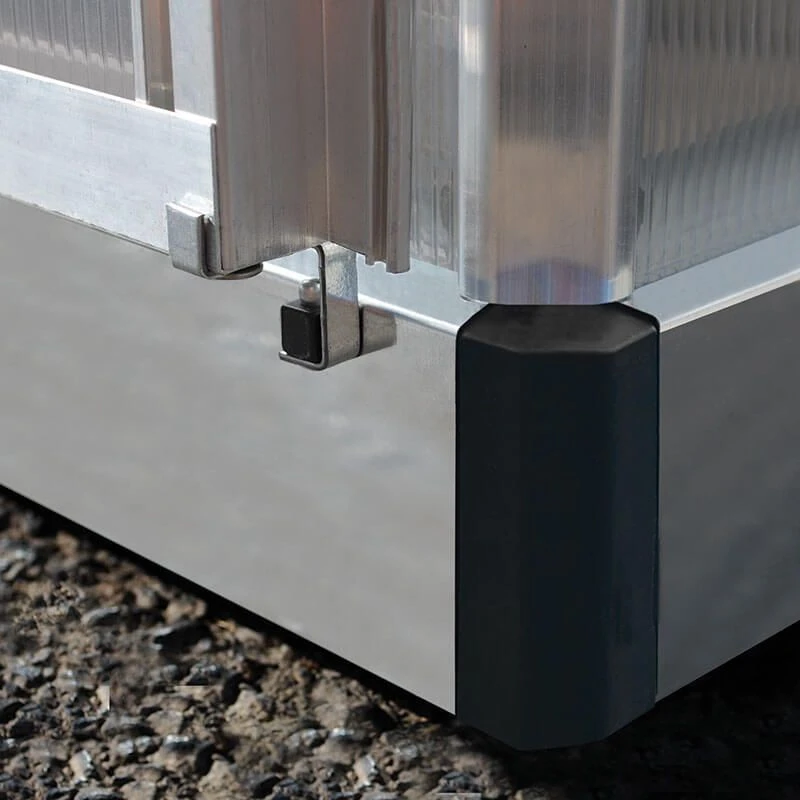 6' X 6' Palram Canopia Mythos Grey Greenhouse (1.85m X 1.86m) 6 6' X 6' Palram Canopia Mythos Grey Greenhouse (1.85m X 1.86m) - Image 6