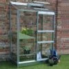 4'4 X 2'4 Halls Wall Garden 24 Small Greenhouse (1.32 X 0.69m)