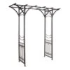 Panacea Park Lane Metal Garden Arch 6'9 X 6'3
