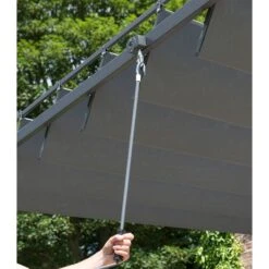 10' X 10' Garden Must Haves Pandora Leaf Adjustable Garden Gazebo (3m X 3m) -Lifetina Shop 84913 gmh 3m pandora leaf gazebo feature1 min