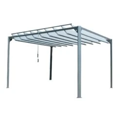 10' X 10' Garden Must Haves Pandora Leaf Adjustable Garden Gazebo (3m X 3m) -Lifetina Shop 84913 gmh 3m pandora leaf gazebo render min
