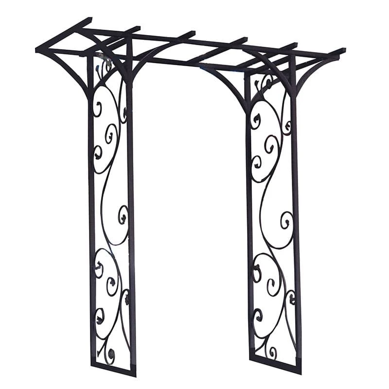 Panacea Vines Metal Garden Arch 6'9 X 6'3 4 Panacea Vines Metal Garden Arch 6'9 X 6'3 - Image 4