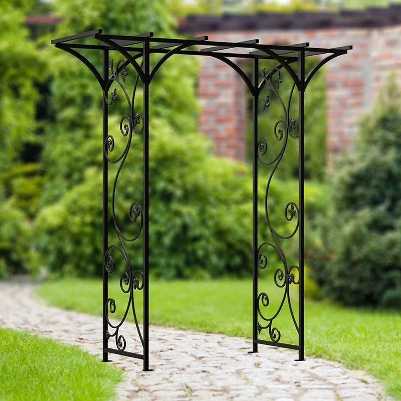 Panacea Vines Metal Garden Arch 6'9 X 6'3 1 Panacea Vines Metal Garden Arch 6'9 X 6'3