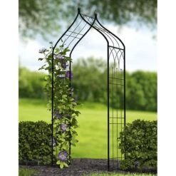Panacea Ogee Metal Garden Arch 8'6 X 3'9