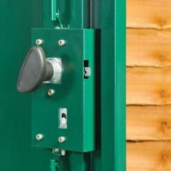 6' X 3' Asgard Addition Premium Metal Bike Shed (1.8m X 0.9m) -Lifetina Shop asgadd 3