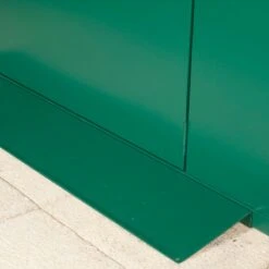 5'2 X 3'7 Asgard Flexistore 1511 Metal Shed (1.58m X 1.1m) -Lifetina Shop asgfs1511 5x4 asgard flexistore 1511 metal storage close up3 min 1