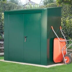 7'2 X 3' Asgard Trojan Plus Metal Shed & Bike Shed Combo (2.2m X 0.95m)