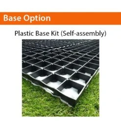 8'x6' (2.4x1.8m) Mercia Shiplap Wooden Apex Greenhouse Combi Shed -Lifetina Shop base option plastic base new 3 2