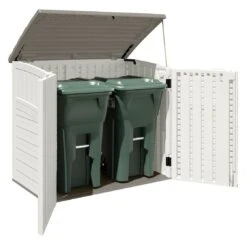 4 X 3 Suncast Resin Kensington Six Store - Plastic Garden Storage 11 4 X 3 Suncast Resin Kensington Six Store - Plastic Garden Storage -Lifetina Shop bms2500 04