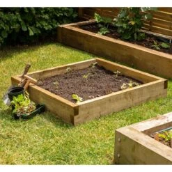 Forest Caledonian Small Raised Bed 3' X 3' (0.9m X 0.9m) -Lifetina Shop calrb9090 caledonian compact raised bed 90x90cm insitu3 min
