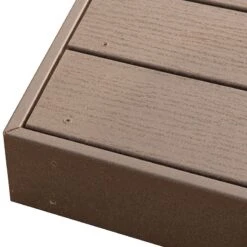 Forest 8' X 8' Composite Decking Kit - Brown (2.4m X 2.4m) -Lifetina Shop cdkitbr composite deck kit brown cutout3 min