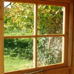 7'5 X 7'5 Shire Shiplap Wooden Corner Garden Shed (2.33m X 2.33m) -Lifetina Shop cnrs0808dsl 1aa 04