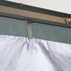 Palram Canopia Gazebo Curtains For Milano 4300 And Martinique 5000 Garden Gazebos -Lifetina Shop covering gazebo palermo 3000 curtains palram 1110 1