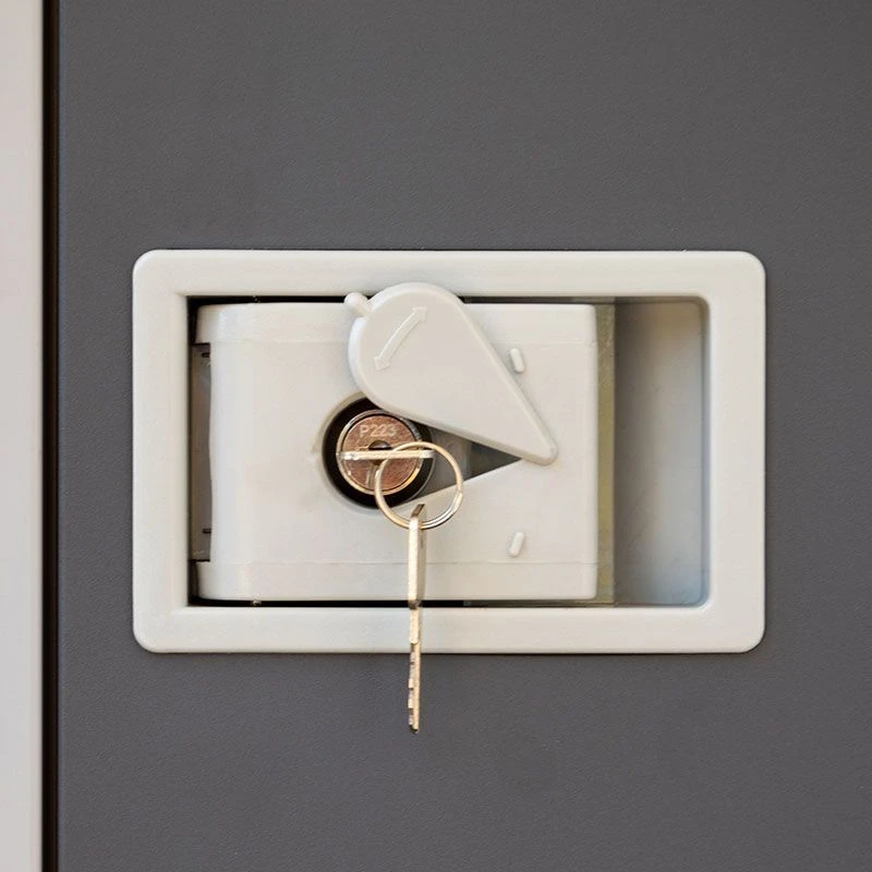 3' X 3'2 Trimetals Guardian D33 Metal Shed (0.91m X 0.97m) 6 3' X 3'2 Trimetals Guardian D33 Metal Shed (0.91m X 0.97m) - Image 6