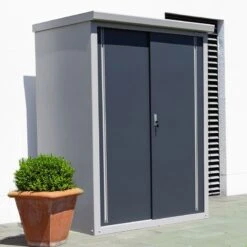 4'4 X 3'2 Trimetals Guardian D43 Metal Shed (1.34m X 0.97m)