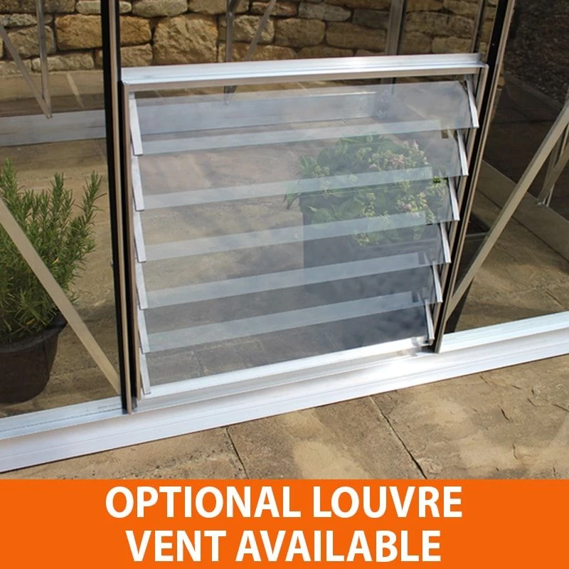 6' X 6' Halls Cotswold Burford Small Greenhouse With Toughened Glass (1.94m X 1.94m) 3 6' X 6' Halls Cotswold Burford Small Greenhouse With Toughened Glass (1.94m X 1.94m) - Image 3