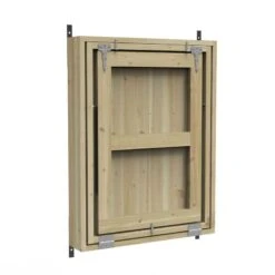 Forest Wooden Fold Down Garden Wall Bar 2'6 X 0'6 -Lifetina Shop fdgbar 4