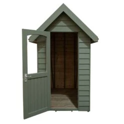 6' X 4' Forest Retreat Green Luxury Shed (1.81m X 1.22m) - Installation Included -Lifetina Shop fra46gnin forest retreat 6x4 apex shed green cutout3 min 1