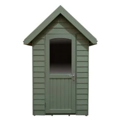 6' X 4' Forest Retreat Green Luxury Shed (1.81m X 1.22m) - Installation Included -Lifetina Shop fra46gnin forest retreat 6x4 apex shed green cutout4 min 1